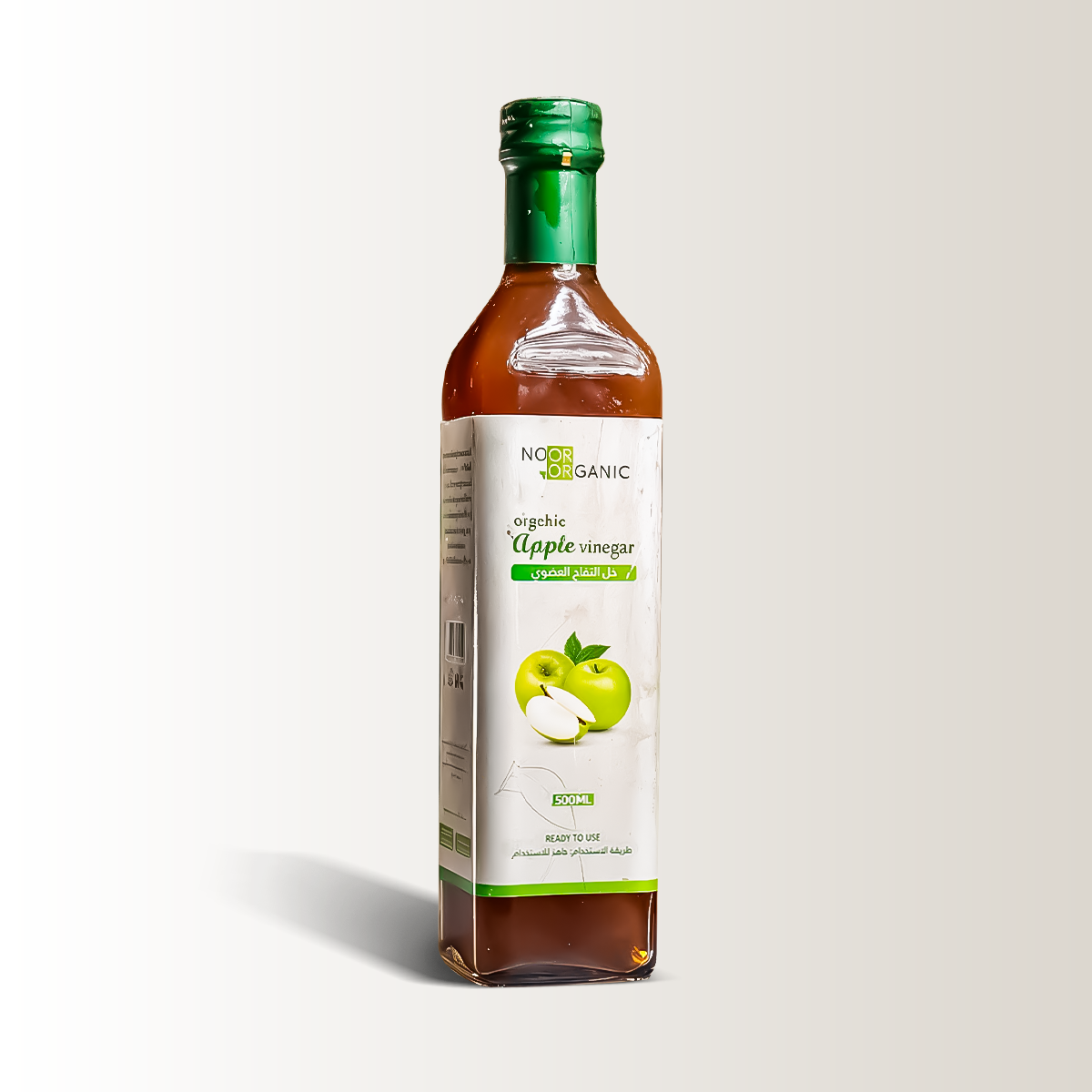 خل التفاح العضوي 500 مل