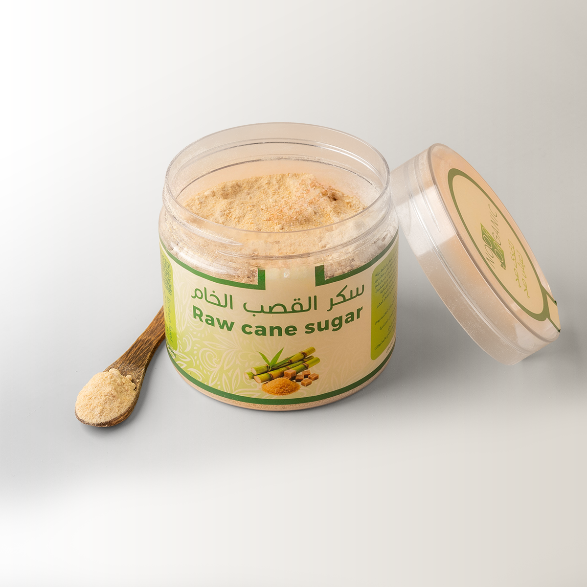 سكر القصب الخام 250 غرام