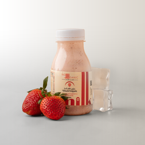 حليب ماعز بالفراولة الطبيعية مل 180 ( ٥ حبات ) انتاج الكويت