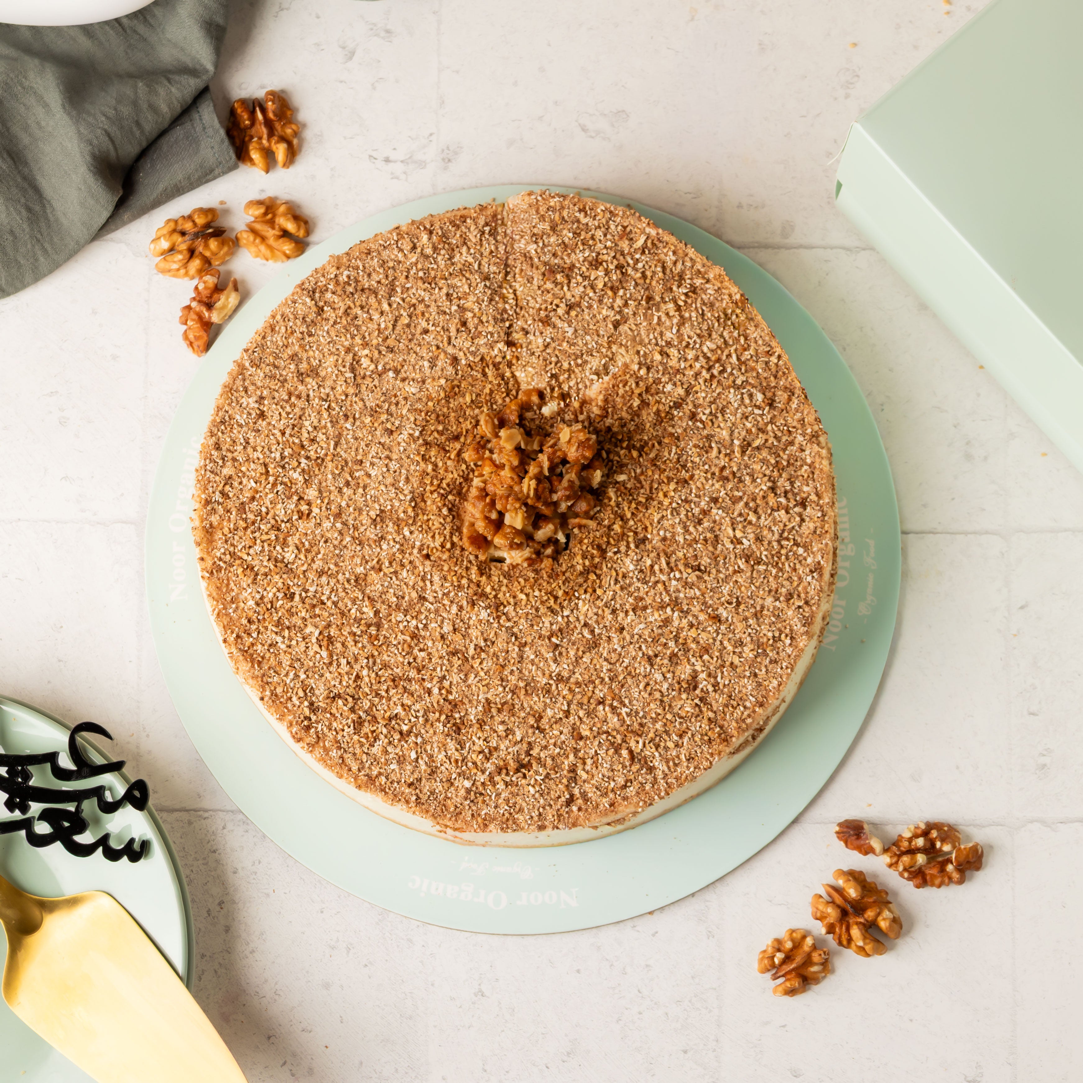 چيز كيك القرانولا بالزبدة الرائبة ( خالي من الزيوت المهدرجة والسكر المكرر )