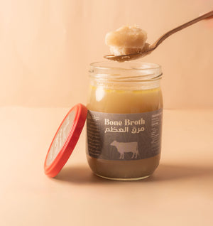 مرق عظام البقر الصحي خالى من الهرمونات 500 مللي