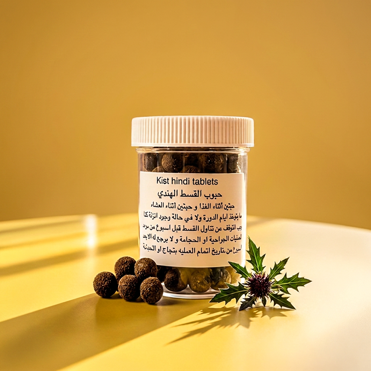 حبوب القسط الهندي الطبيعية