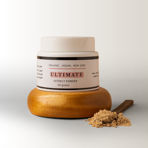 خلاصة عضوية من مسحوق مستخلص من ٦ أنواع من الفطر ( 50 غرام )
