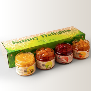 بوكس مربي بدون سكر مكرر طبيعية بنكهات مختلفة