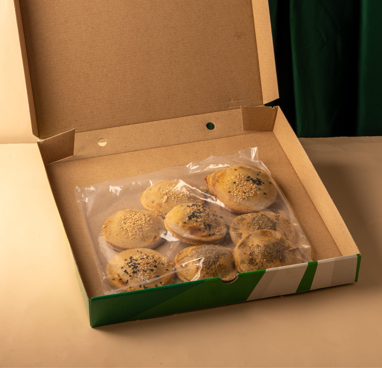 فطائر الشوفان خالية من الغلوتين ٣ نكهات ٩ حبات