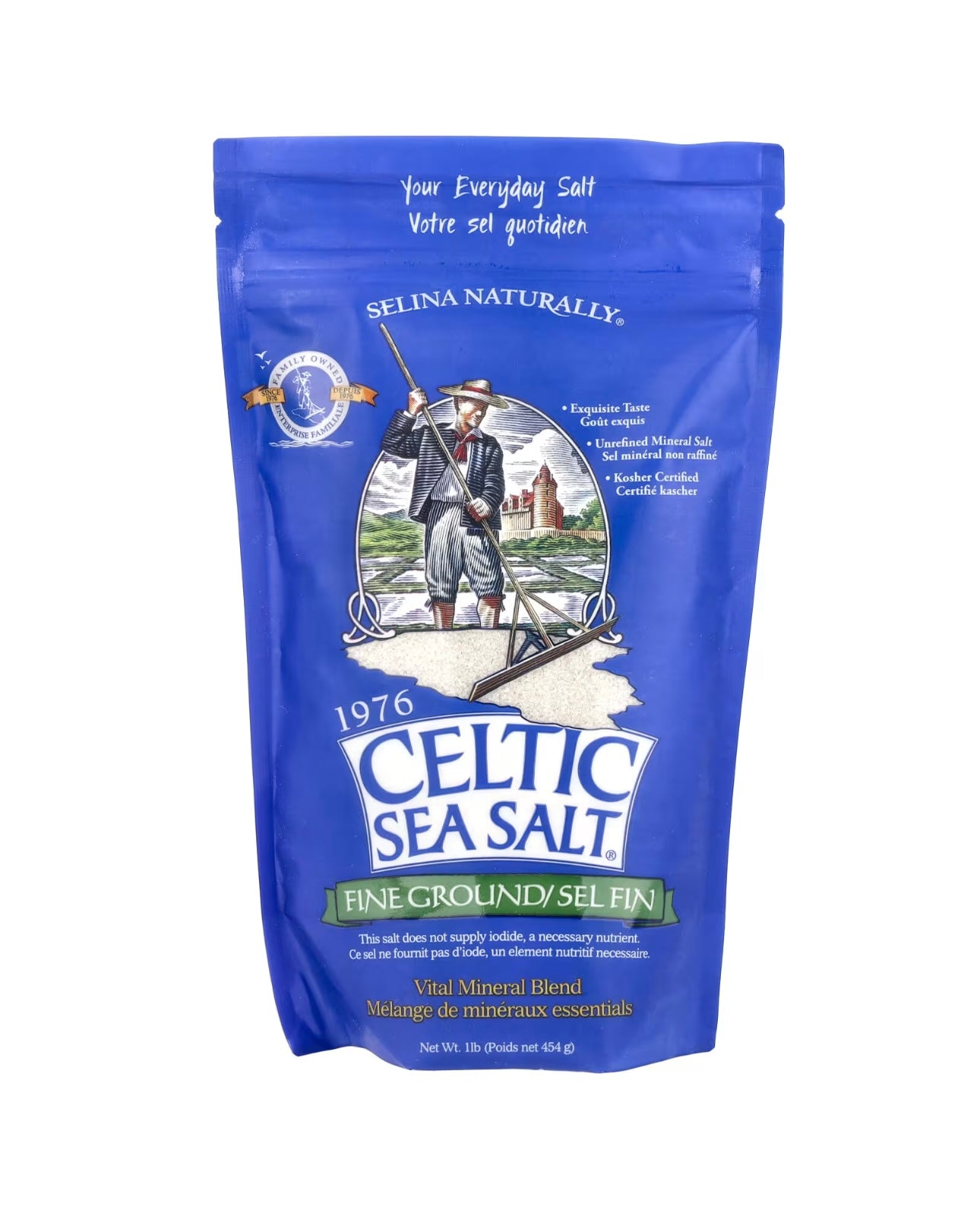 ملح سيلتك للاستخدام اليومي 454 غرام