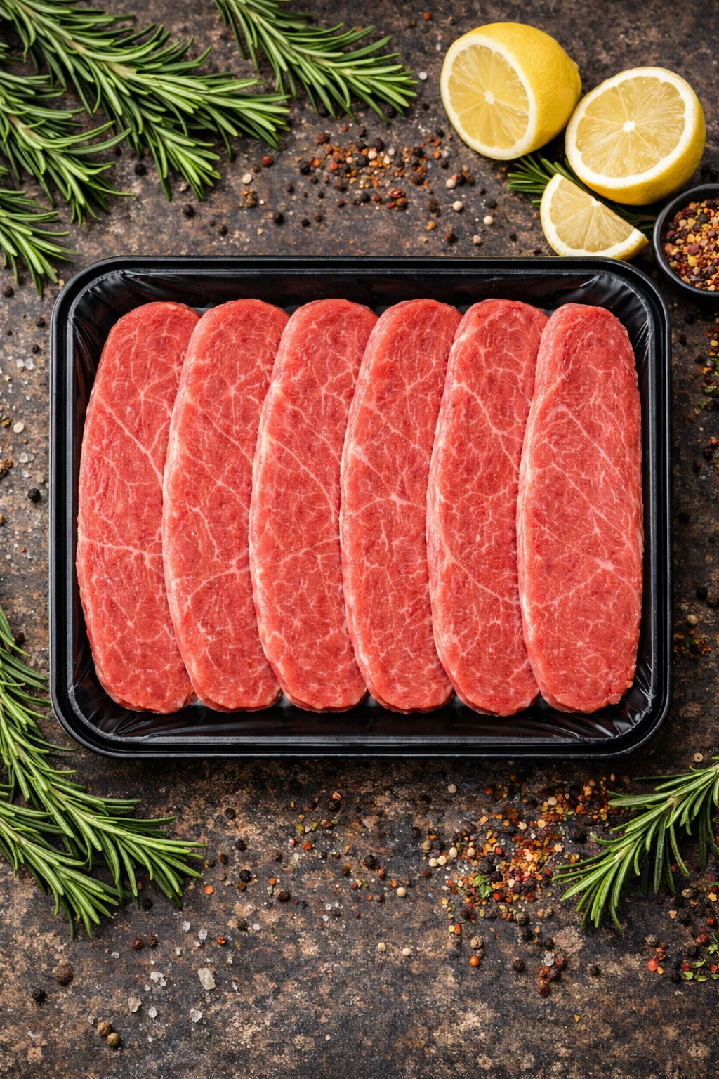 شرائح اللحم سريعة التحضير ( ستيك بفتيك ) 500 غرام