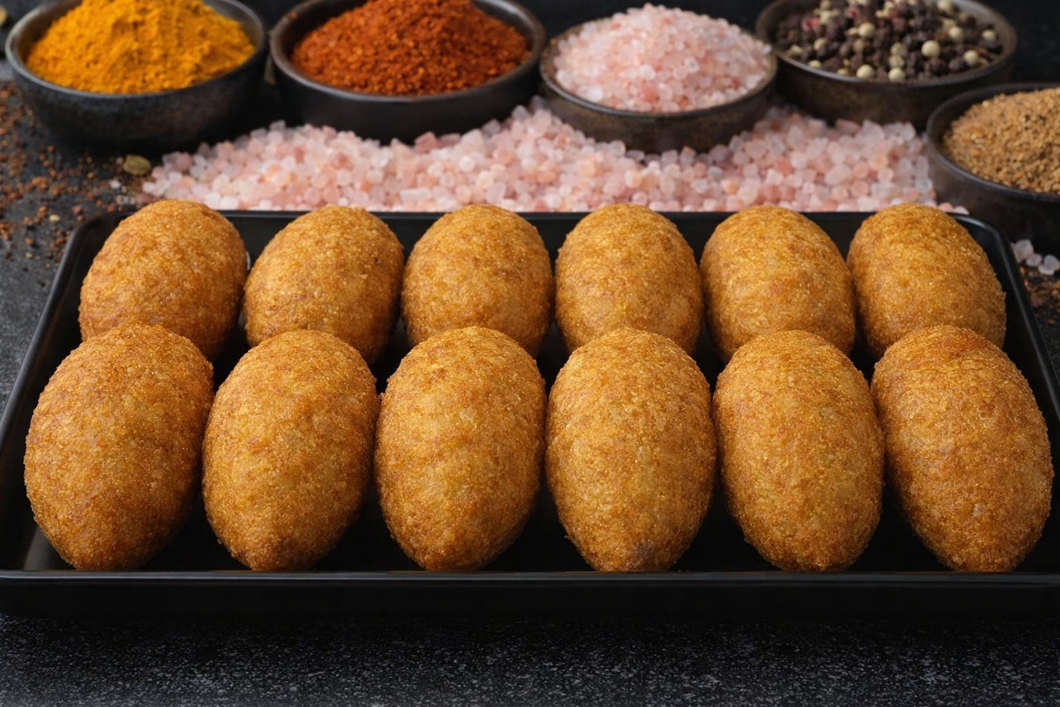 كبة برغل محشية بالدجاج والصنوبر ١٢ حبه