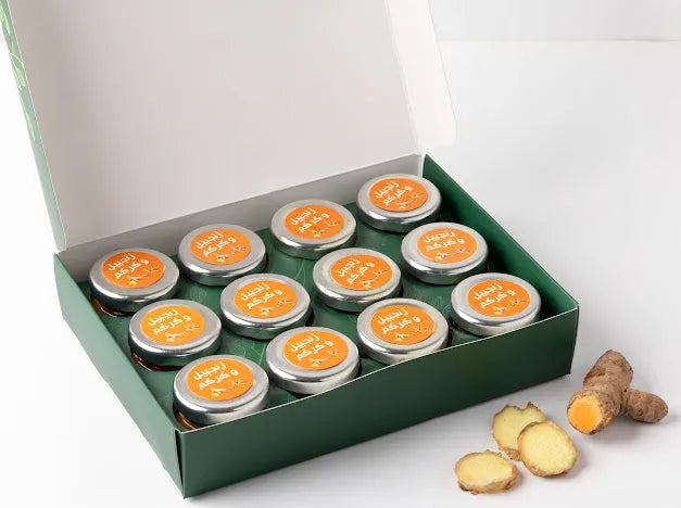 المجموعة التوفيرية لشوتات ( كزبرة + زنجبيل وكركم + شمندر وجزر )