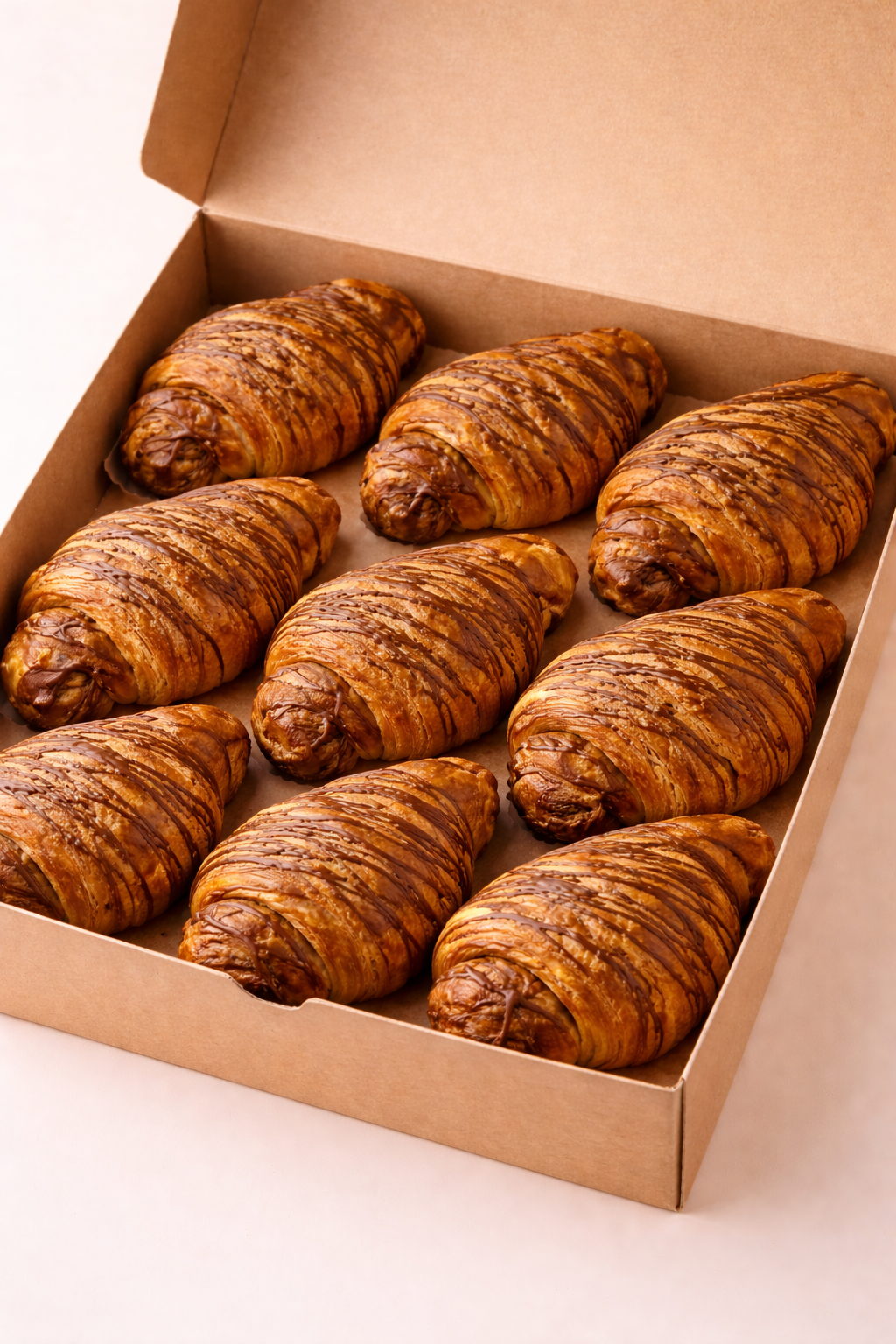 كرواسون صحي بالكاكاو - 8 حبات