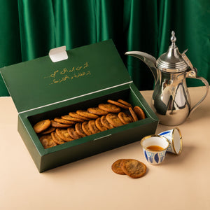 كوكيز بالقمح الكامل خالي من السكر المكرر ٥٠ حبة