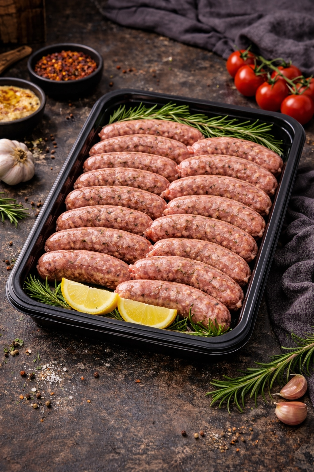 نقانق صحية( من لحم العجل الكويتي والغنم المحلي )