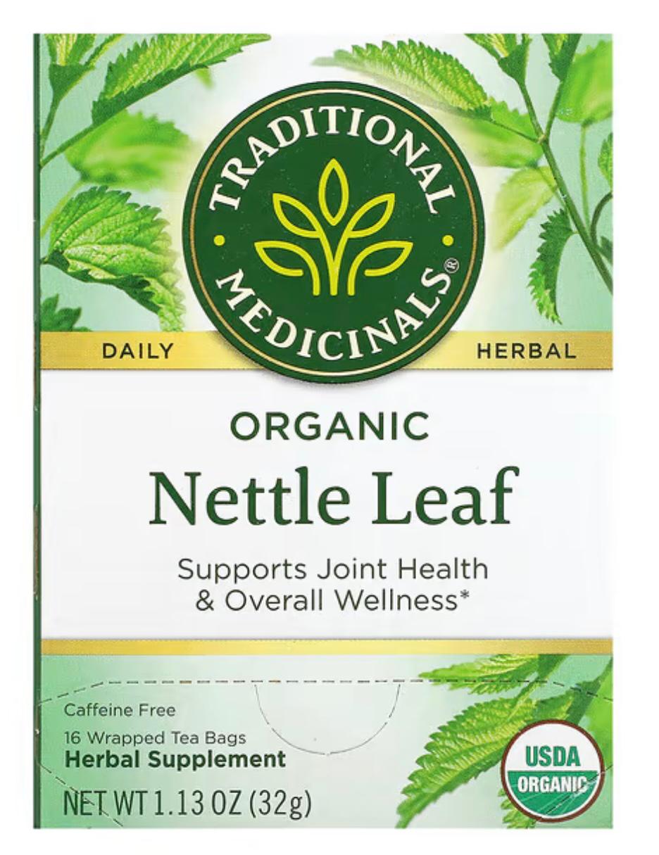 شاي القراص العضوي ( ١٦ كيس مغلّف )