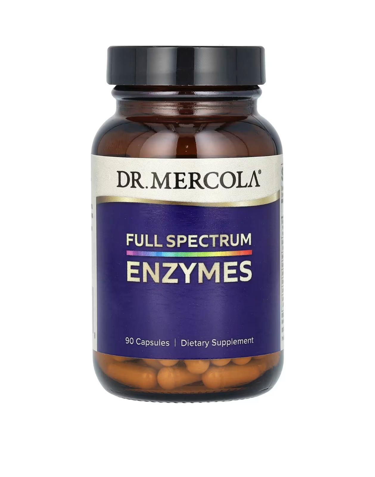 كبسولات انزيمات هاضمه واسعة الطيف 90 كبسولة