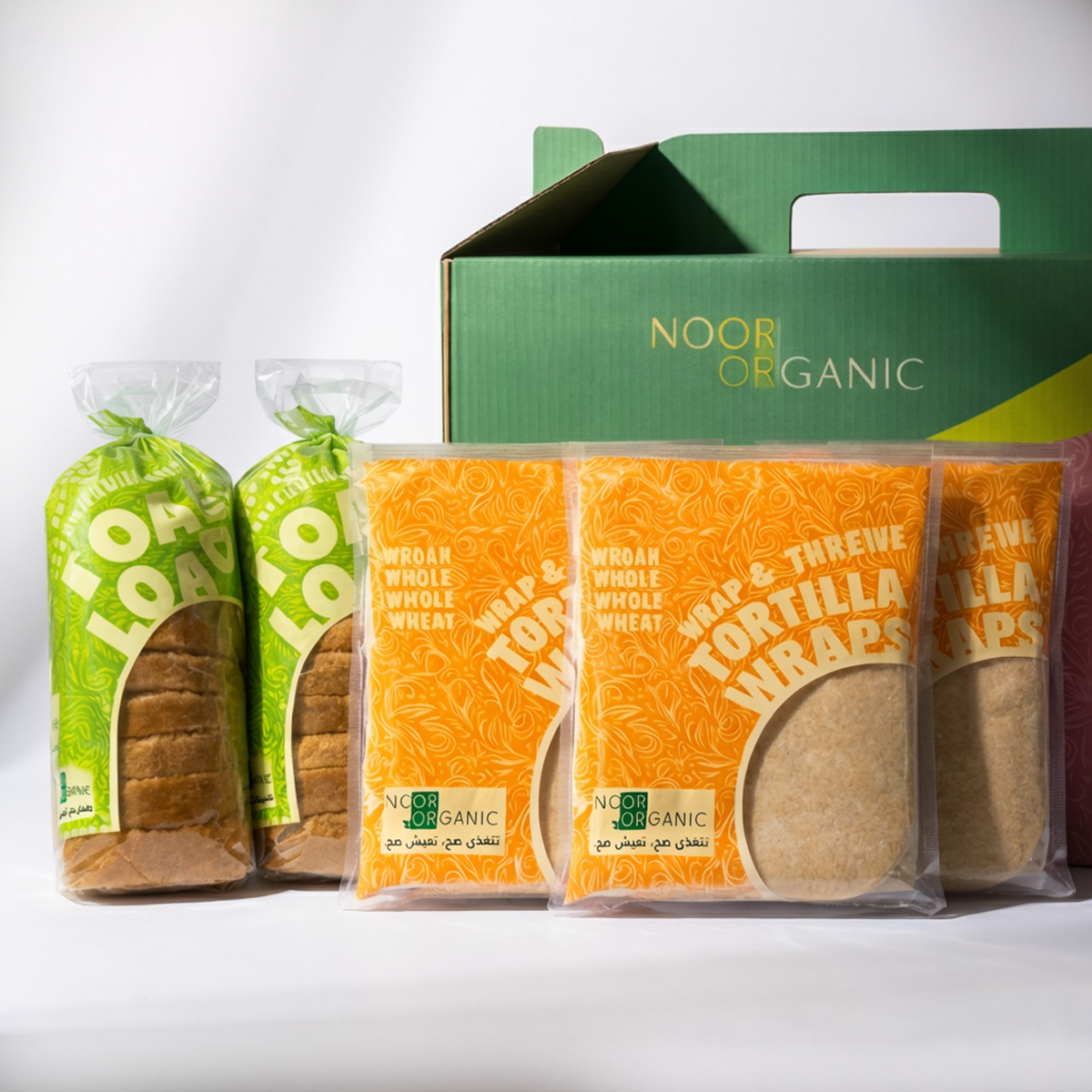 بوكس التوست والتورتيلا بالخميرة الطبيعية والقمح الكامل