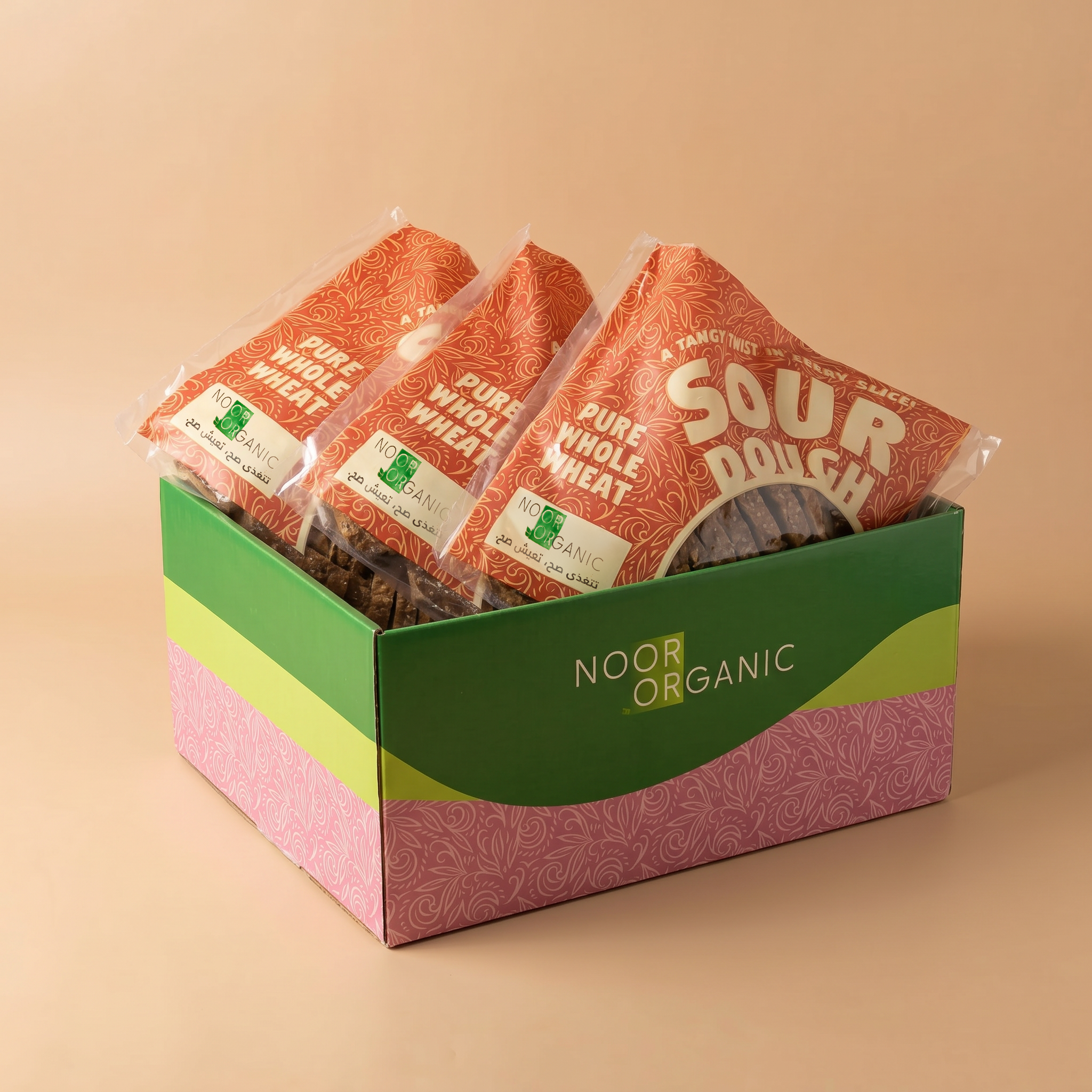 بوكس الساوردو بالزبدة الرائبة وزيت الزيتون الزيتون  والخميرة الطبيعية