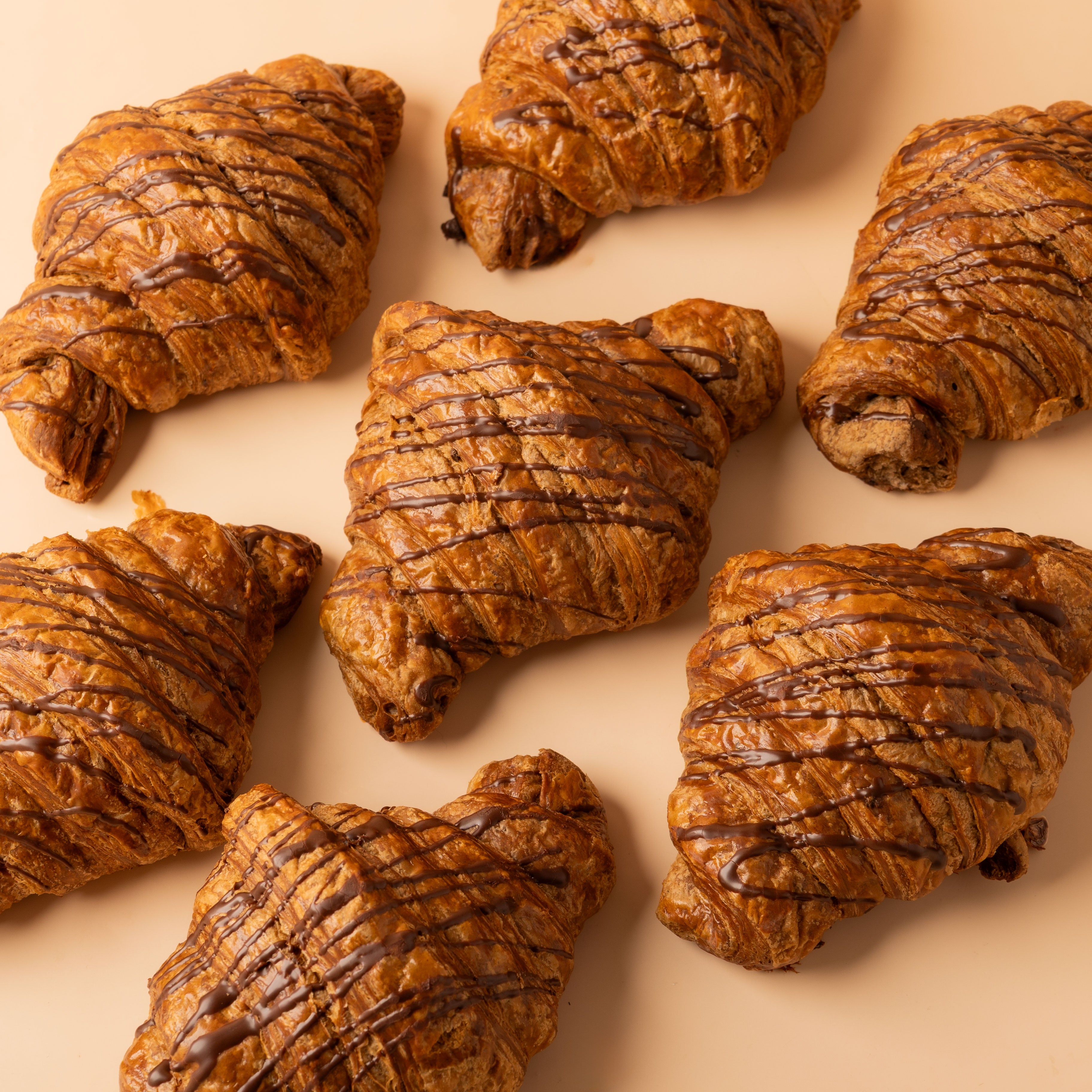 كرواسون صحي بالكاكاو - 8 حبات