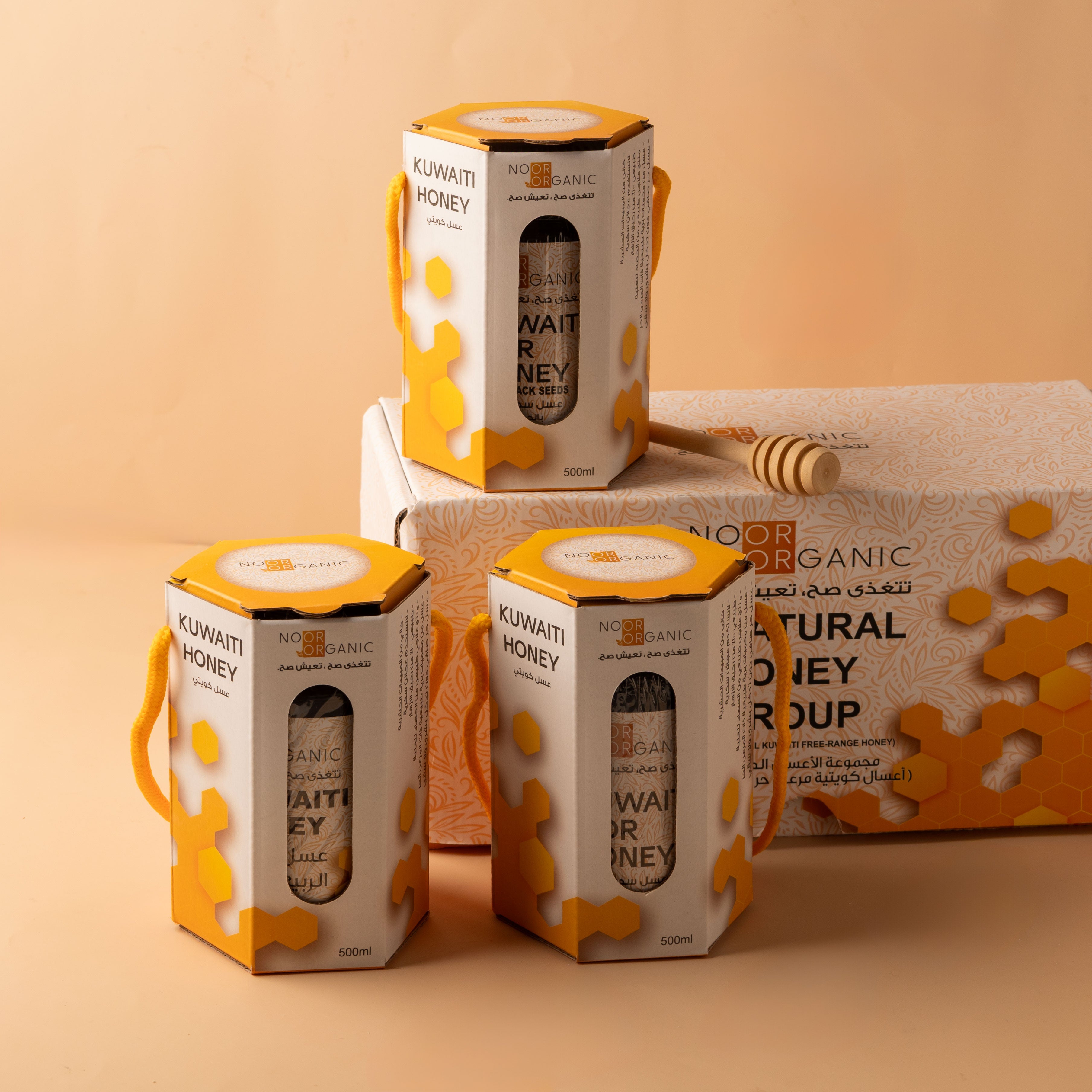 (مجموعة الأعسال الطبيعية التوفيرية( ٥٠٠ غرام لكل علبة