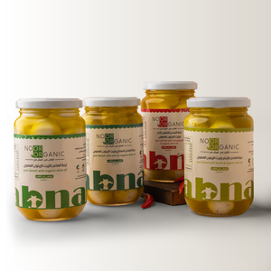 كرات لبنة الماعز بالنعناع وزيت الزيتون العضوي 350 غرام انتاج الكويت