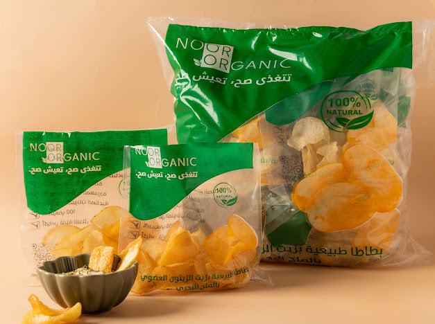 شيبس بزيت الزيتون بالملح البحري