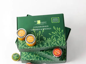 المجموعة التوفيرية لشوتات ( كزبرة + زنجبيل وكركم + شمندر وجزر )