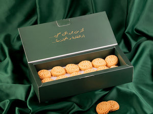 معمول بر بزيت الزيتون عصرة أولى خالي من السكر