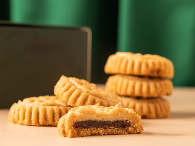 معمول بر بزيت الزيتون عصرة أولى خالي من السكر