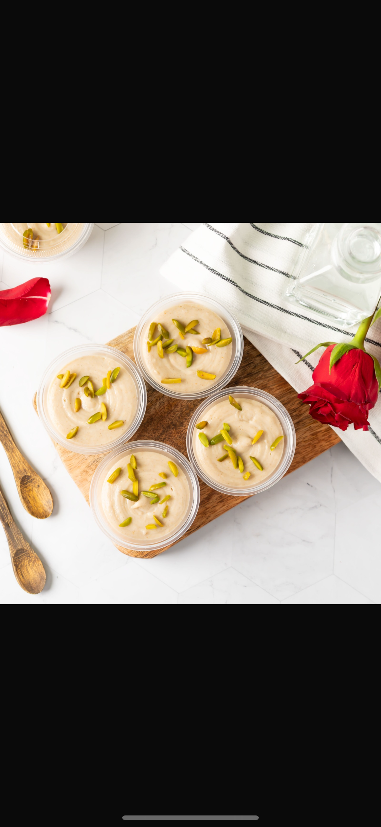 تلبينة نبوية عضوية  بماء الزهر