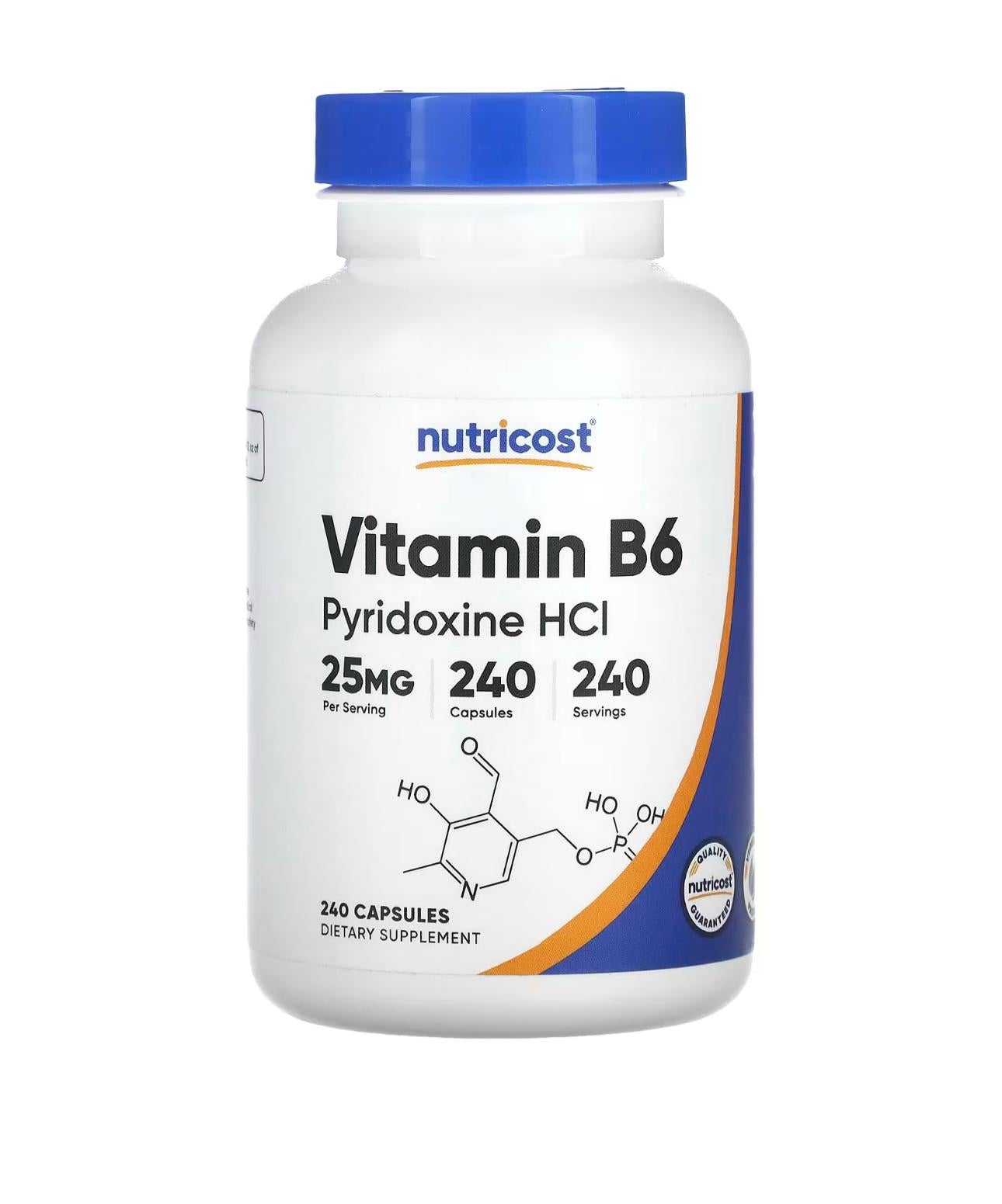 كبسولات فيتامين ب6 -  –25 ملجم 240 حبة