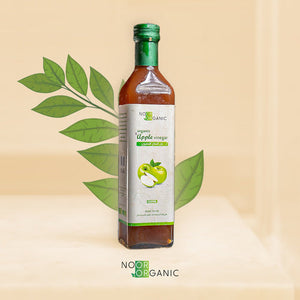 خل التفاح العضوي 500 مل Nour Foods