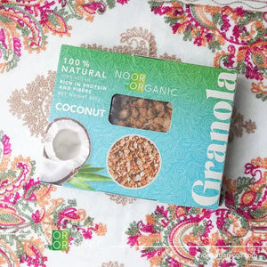 غرانولا رقائق جوز الهند والبيكان 300 جم