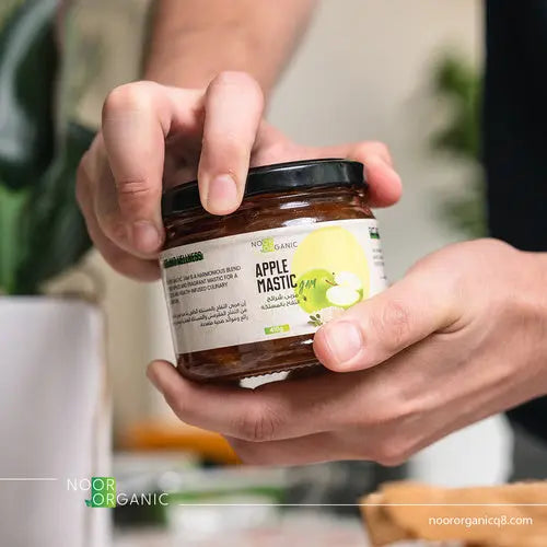 مربى التفاح بالمستكة الطبيعية 410 جم Nour Foods