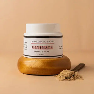 خلاصة عضوية من  مسحوق مستخلص من ٦ أنواع من الفطر ( 50 غرام )