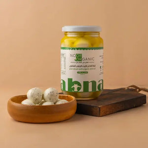 كرات لبنة الماعز سادة بزيت الزيتون 350 غرام انتاج الكويت