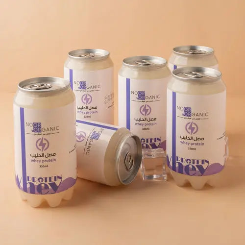 مصل الحليب بروتين طبيعي 330 مل ٦ حبات Nour Foods